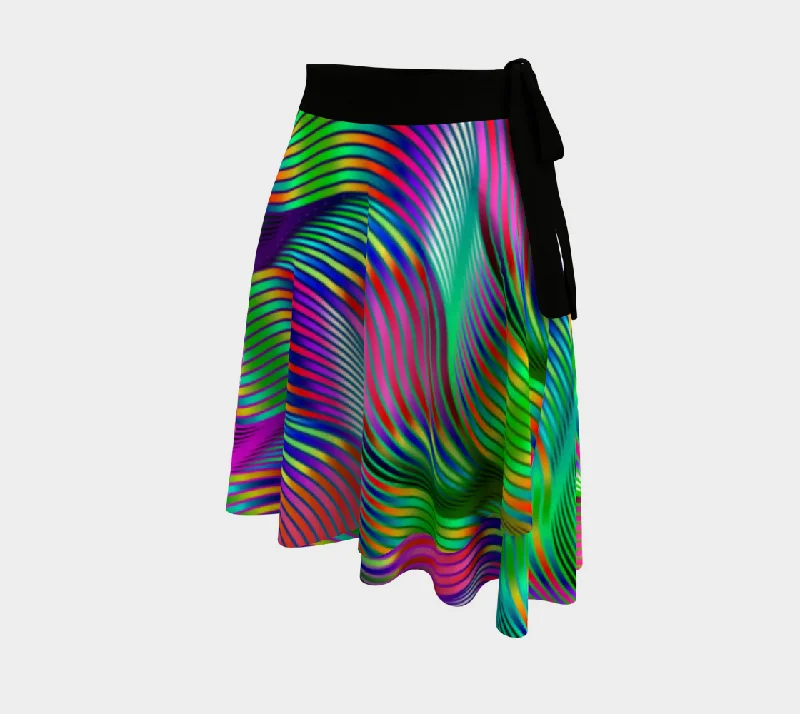 Twisted II Wrap Skirt linen skirt light
