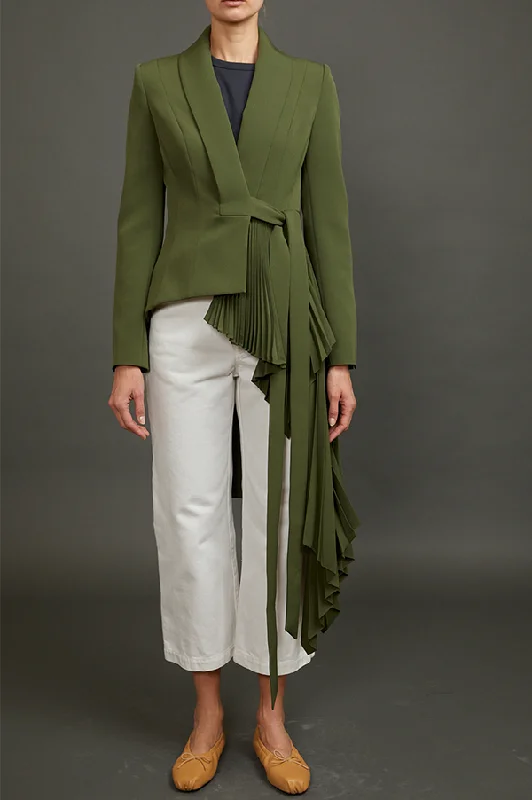Pikalino White Denim Pants Formal Linen Trousers