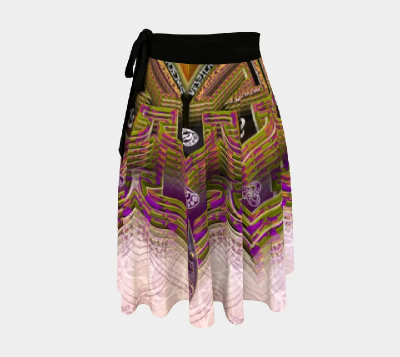 Manipura | Solar Plexus Chakra Wrap Skirt modal blend skirt