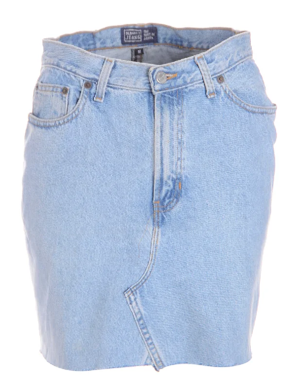 Label Jess Denim Mini Skirt wool skirt warm