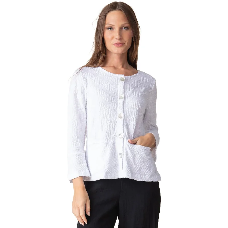 Women's Habitat Sunburst Peplum Swing Jacket White Elasticated Jacket Padded Jacket Insulated Jacket Women's Habitat Sunburst Peplum Swing Jacket White Elasticated Jacket Padded Jacket Insulated Jacket