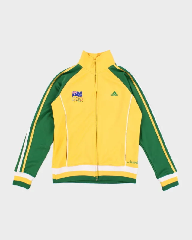 Women's Adidas Australia Olympics Track Jacket - S Print Jacket Jacquard Jacket Patchwork Jacket Women's Adidas Australia Olympics Track Jacket - S Print Jacket Jacquard Jacket Patchwork Jacket