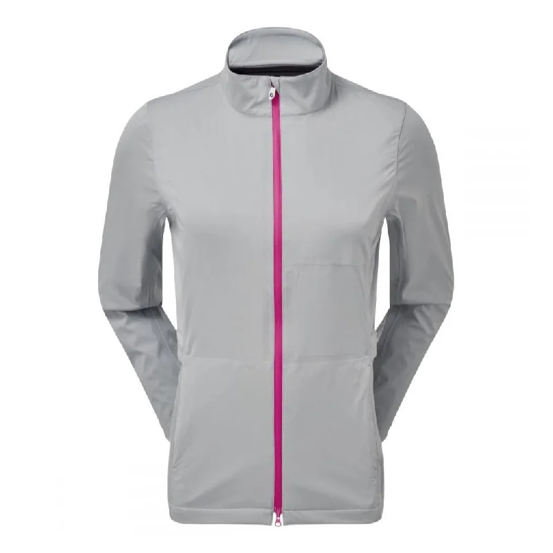 FootJoy Ladies Hydroknit Waterproof Golf Jacket 87996 Toggled Jacket Drawstring Jacket Belted Jacket