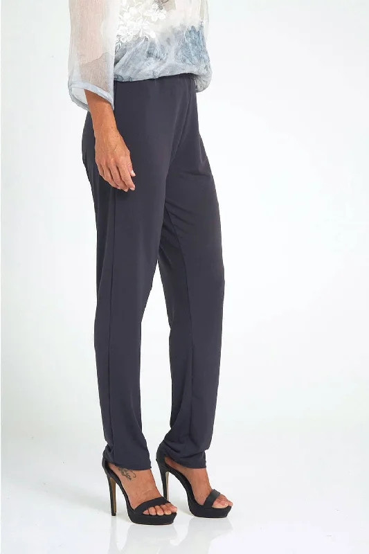 Gianna Pants in Charcoal Slim-Fit Khaki Pants