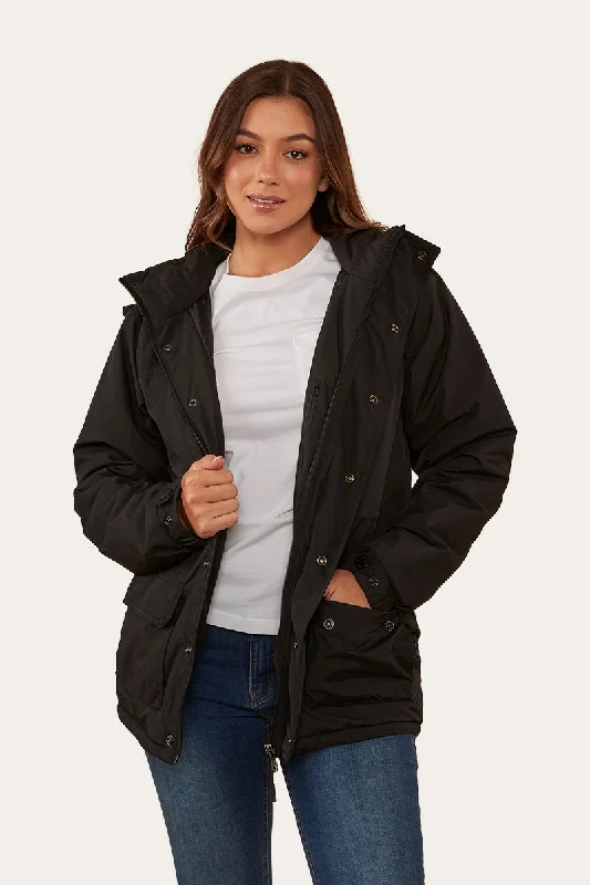 Kickback Womens Jacket - Black Corduroy Jacket Velvet Jacket Brocade Jacket