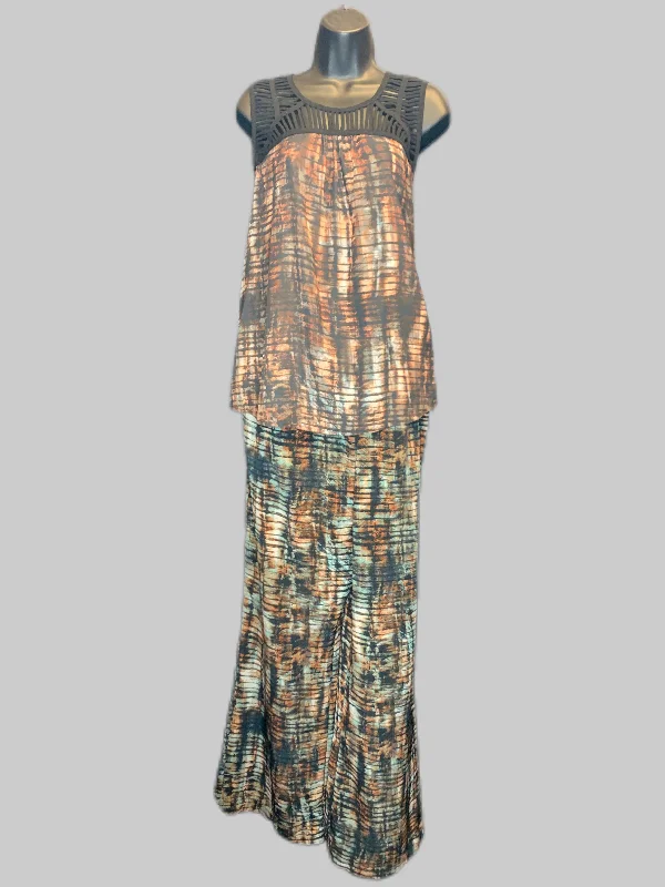 Pants Set 2pc By Mossimo In Multi-colored, Size: 2x Stretch Fit Pants