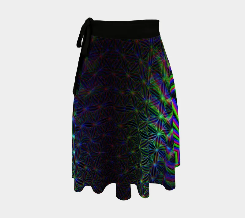 Starseed Wrap Skirt elastic waist skirt