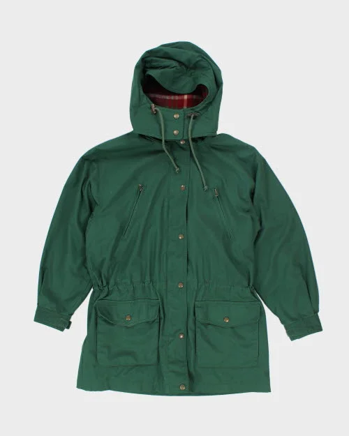 Eddie Bauer Wool Lined Jacket - S Bomber Jacket Anorak Windbreaker