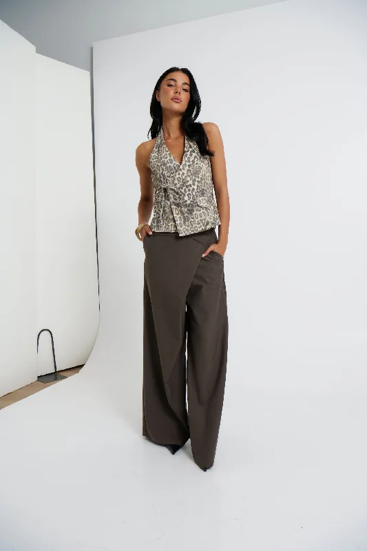 Brayden Pant Ash Chic Wool Trousers