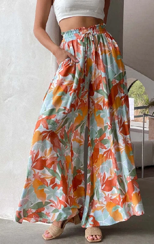 Casual Wide-Leg loose summer pants Trendy Velvet Pants