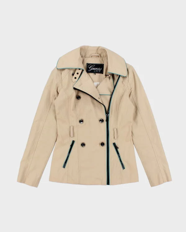 Y2k 00s Guess Double Breasted Jacket - XS Elasticated Jacket Padded Jacket Insulated Jacket Y2k 00s Guess Double Breasted Jacket - XS Elasticated Jacket Padded Jacket Insulated Jacket