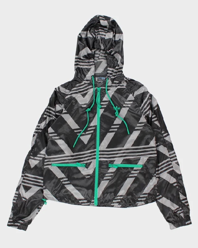 Adidas Pattern Anorak Jacket - S Fleece Jacket Down Jacket Feather Jacket