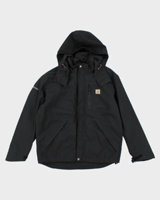 Vintage 2000's Carhartt Storm Defender Hooded Jacket - M A-Line Jacket Boat Neck Shawl Collar Vintage 2000's Carhartt Storm Defender Hooded Jacket - M A-Line Jacket Boat Neck Shawl Collar