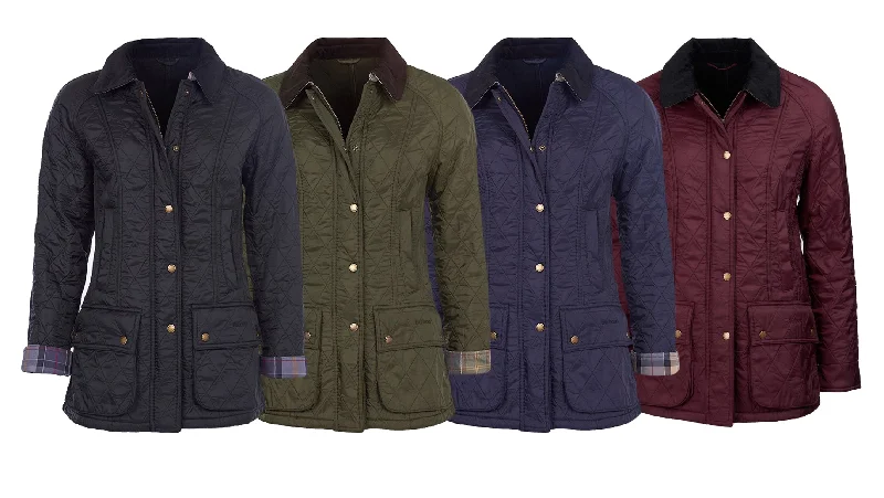 Barbour Beadnell Polarquilt Jacket Cardigan Sweater Pullover