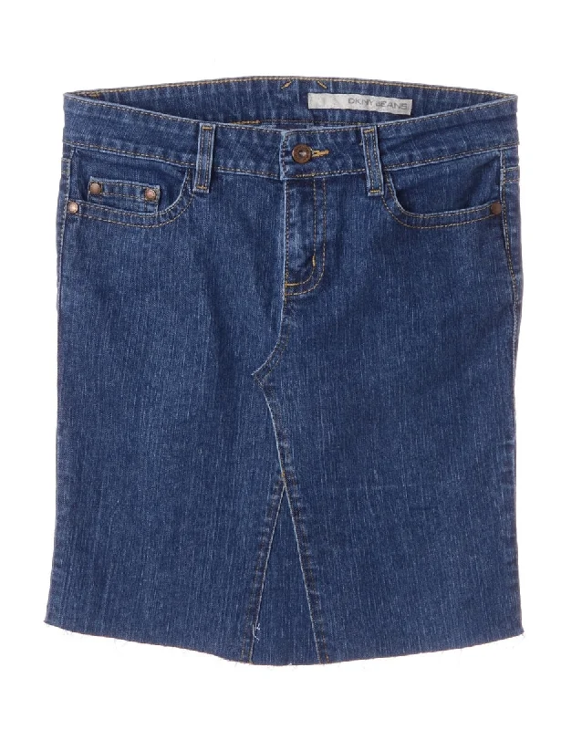 Label Jess Denim Mini Skirt velvet skirt luxury