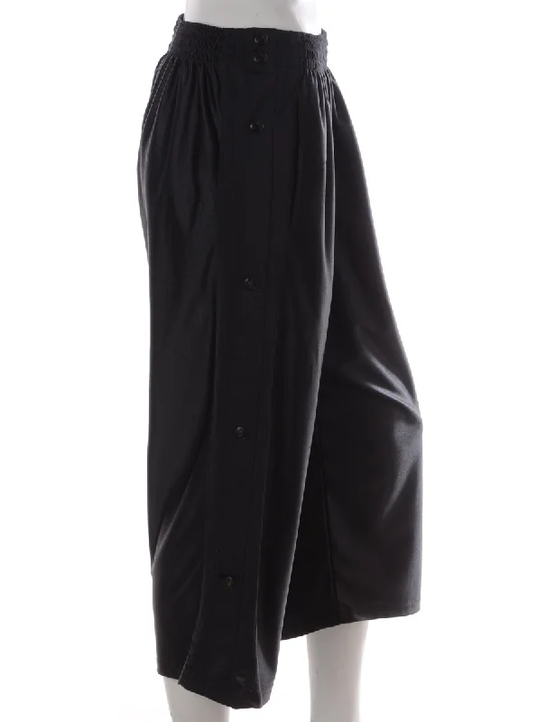 Label Upcycled Nike Mel Cropped Track Pants Lightweight Linen Pants
