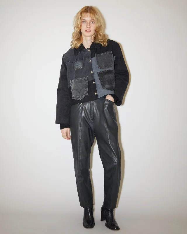 Rokit Originals Lexi Rework Jacket Notch Collar Jacket Peter Pan Collar Jacket Cowl Neck Jacket Rokit Originals Lexi Rework Jacket Notch Collar Jacket Peter Pan Collar Jacket Cowl Neck Jacket