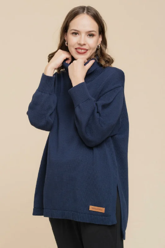 Puuvillatehdas Maria Turtleneck Sweater Stylish Fashionable Trendy