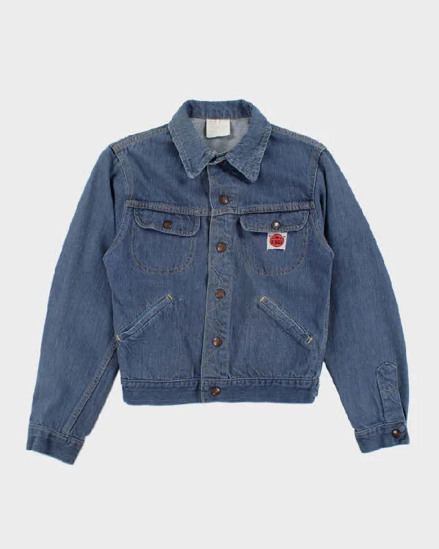 Vintage 80s GWG Women's Denim Jacket - S Striped Jacket Polka Dot Jacket Floral Jacket Vintage 80s GWG Women's Denim Jacket - S Striped Jacket Polka Dot Jacket Floral Jacket