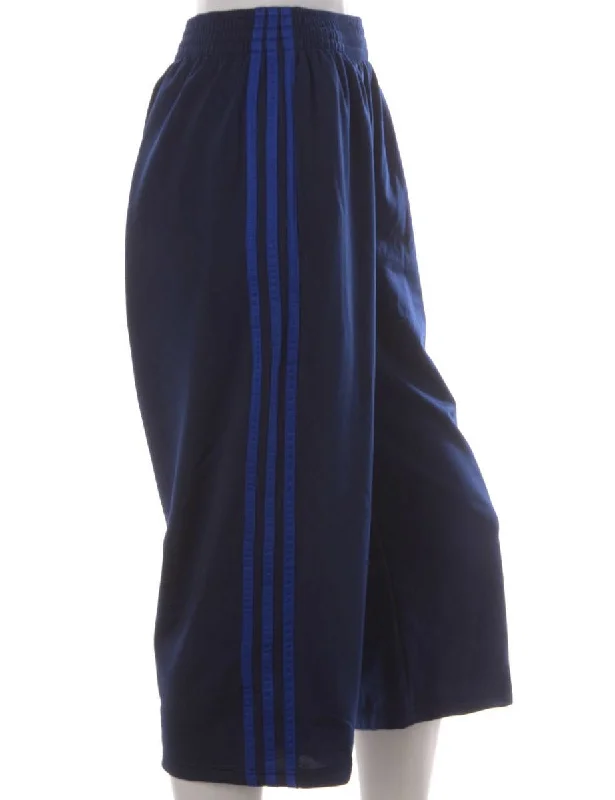 Label Upcycled Adidas Mel Cropped Track Pants Cozy Lounge Pants