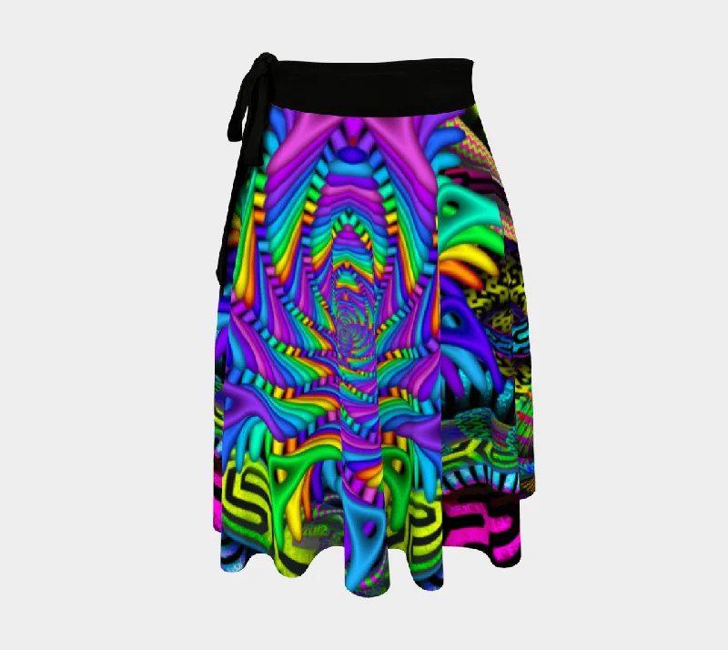 Primordial Wrap Skirt lace skirt feminine