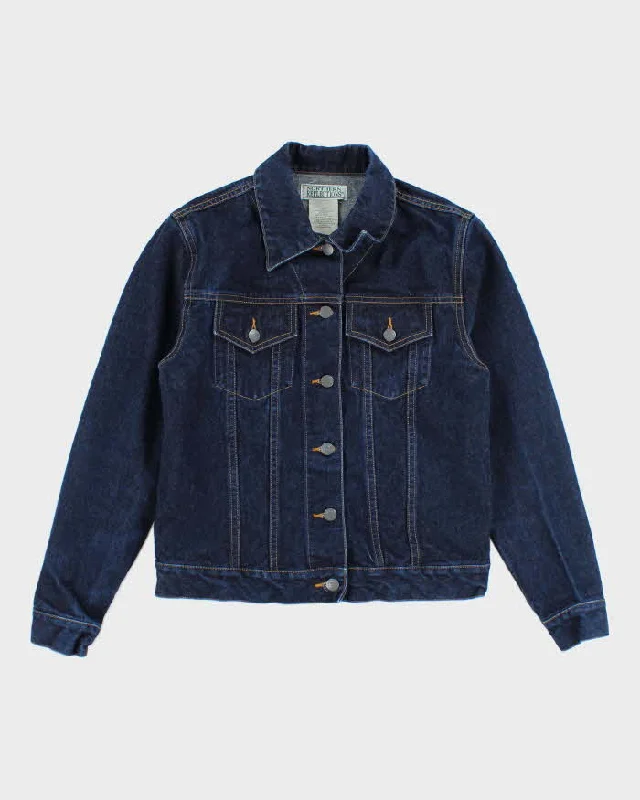 Vintage Northern Reflections Denim Jacket - M Faux Fur Jacket Real Fur Jacket Shearling Jacket