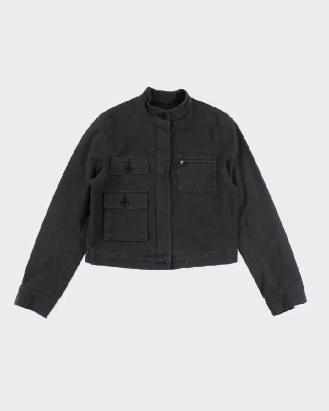 Ralph Lauren Black Cropped Lightweight Jacket - M Elasticated Jacket Padded Jacket Insulated Jacket Ralph Lauren Black Cropped Lightweight Jacket - M Elasticated Jacket Padded Jacket Insulated Jacket