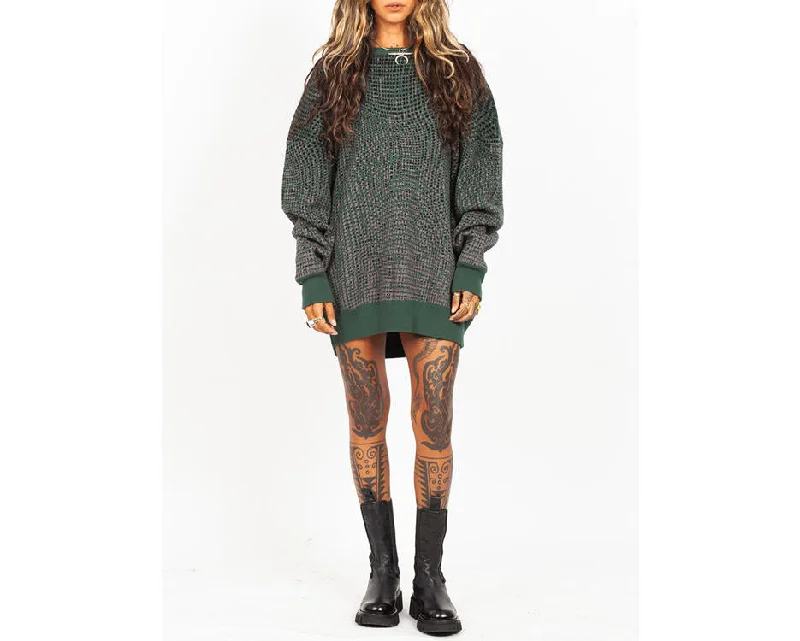 Rene Knitted Sweater for Woman Boxy Sweater Fitted Sweater A-Line