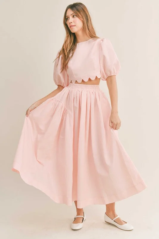 Eden Skirt Set corduroy skirt comfortable