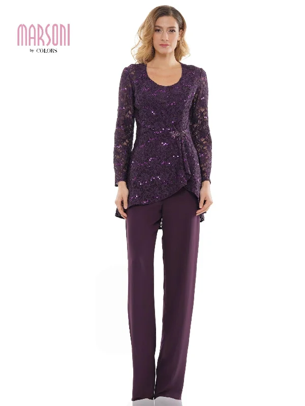 Marsoni Formal Long Sleeve Jacket Pant Suit Sale Cozy Knit Pants