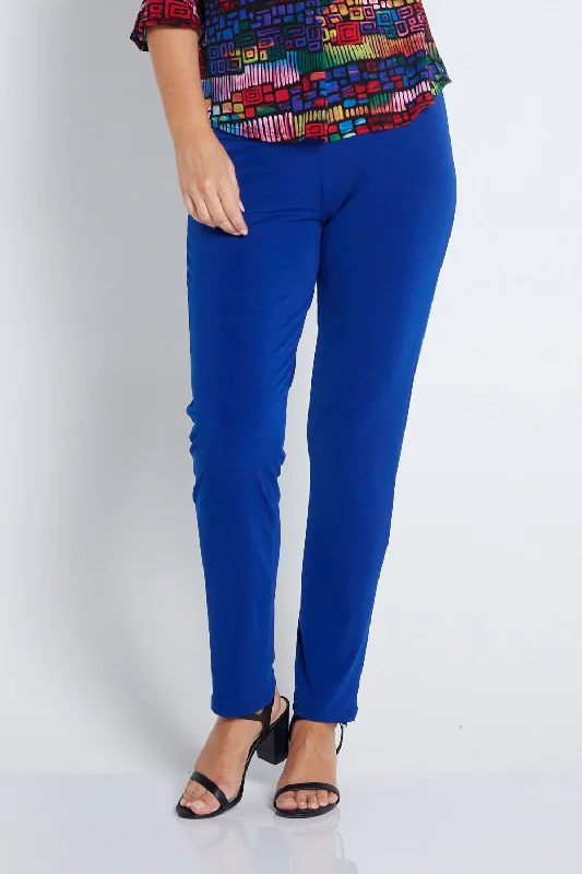 Gianna Pants in Royal Chic Checkered Pants