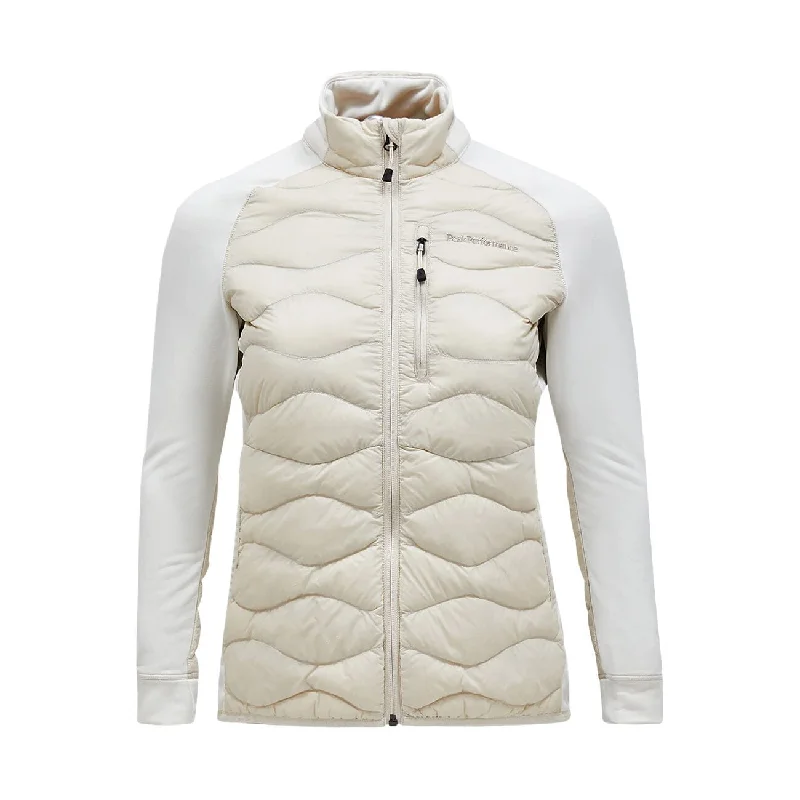 Women's Helium Down Hybrid Jacket Belted Jacket Elasticated Jacket Padded Jacket