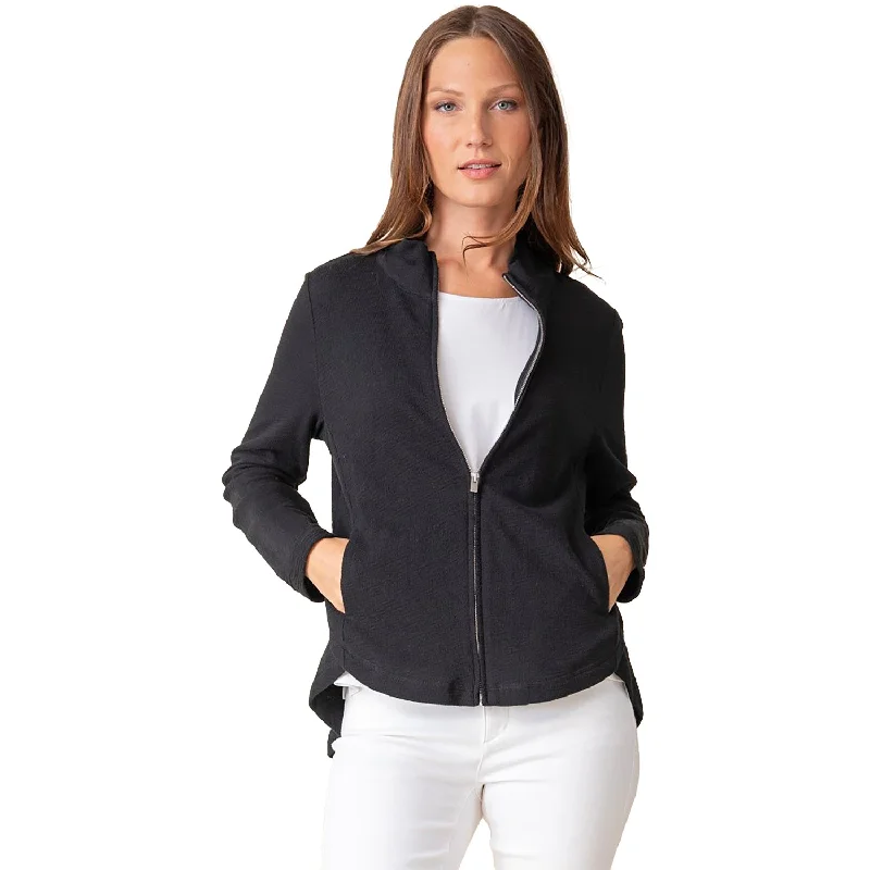 Women's Habitat Weekend Terry Sld Chill Jacket Black Bomber Jacket Anorak Windbreaker Women's Habitat Weekend Terry Sld Chill Jacket Black Bomber Jacket Anorak Windbreaker