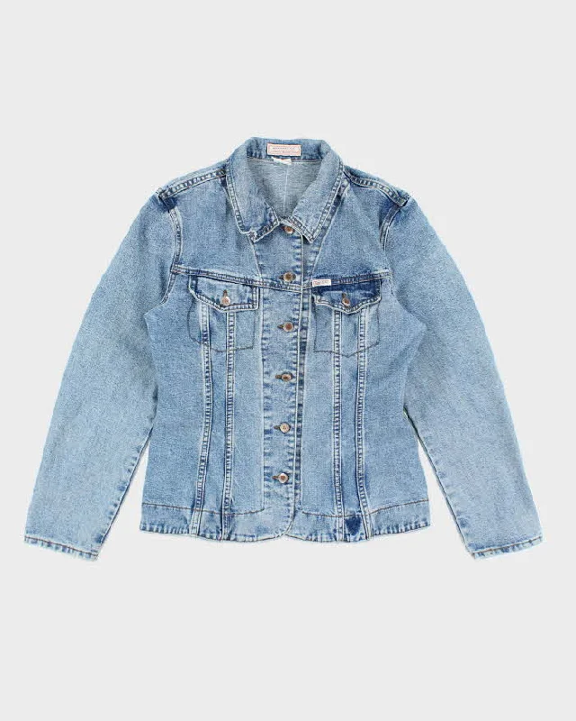 Vintage 90's Women's Guess Light Wash Denim Jacket - M Denim Jacket Leather Jacket Suede Jacket Vintage 90's Women's Guess Light Wash Denim Jacket - M Denim Jacket Leather Jacket Suede Jacket
