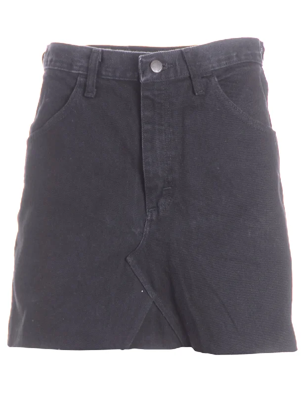 Label Jess Denim Mini Skirt corduroy skirt cozy