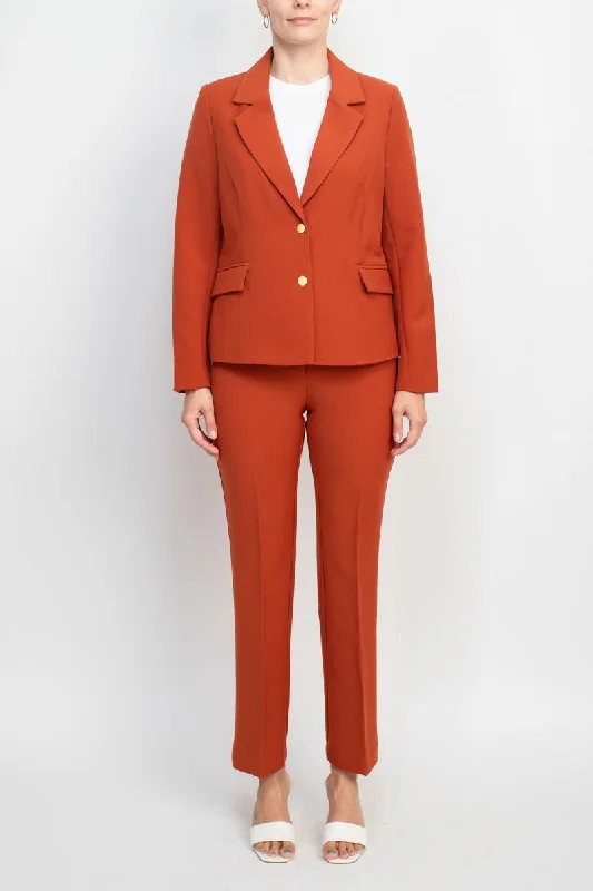 Nanette Lepore Formal Twill Jacket Bi Stretch Straight Pant Suit Casual Lounge Pants Nanette Lepore Formal Twill Jacket Bi Stretch Straight Pant Suit Casual Lounge Pants