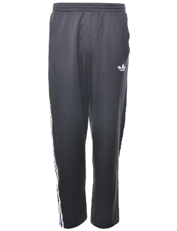 Adidas Black Classic Track Pants - W30 L31 Casual Skinny Fit Pants