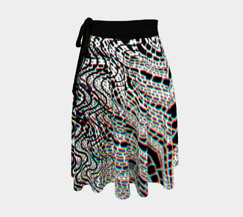 Organix Wrap Skirt chiffon skirt airy