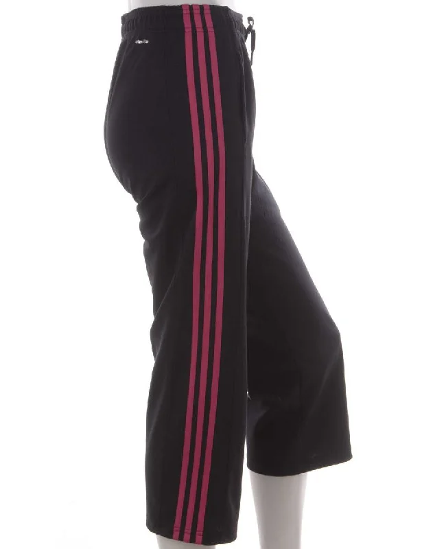 Label Upcycled Adidas Mel Cropped Track Pants Modern Bootcut Pants