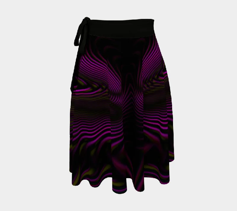 Velvet Dream Wrap Skirt leather skirt durable