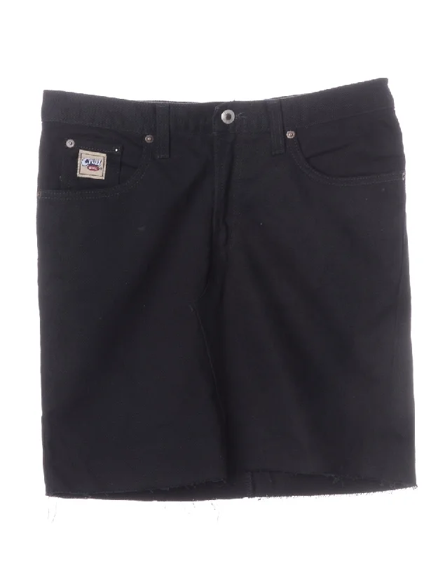 Label Jess Denim Mini Skirt denim skirt classic
