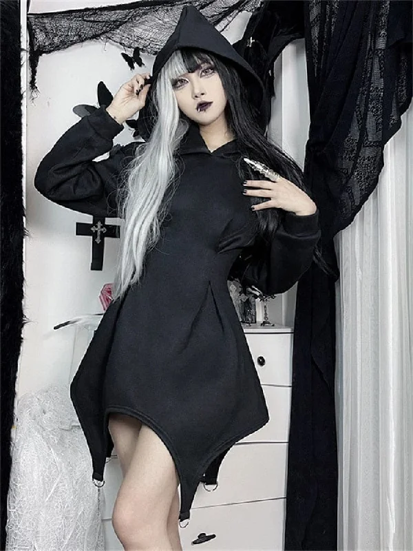 Witching Hour Sweater Dress Embroidered Appliqued Beaded