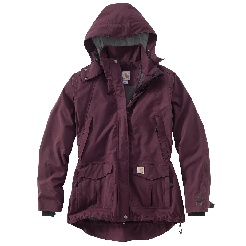Carhartt Womens SHORELINE WATERPOOF Jacket Chenille Fabric Brocade Fabric Lace Fabric Carhartt Womens SHORELINE WATERPOOF Jacket Chenille Fabric Brocade Fabric Lace Fabric